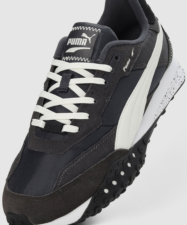 PUMA Blktop Rider Sneakers For Men (Grey , 8)